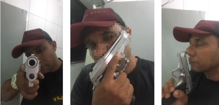 Durante as investigações foi evidenciado que se tratava de um feminicídio tentado contra ex-companheira do autor, que se encontrava no local./PCPE/Divulgação Durante as investigações foi evidenciado que se tratava de um feminicídio tentado contra ex-companheira do autor, que se encontrava no local./PCPE/Divulgação
