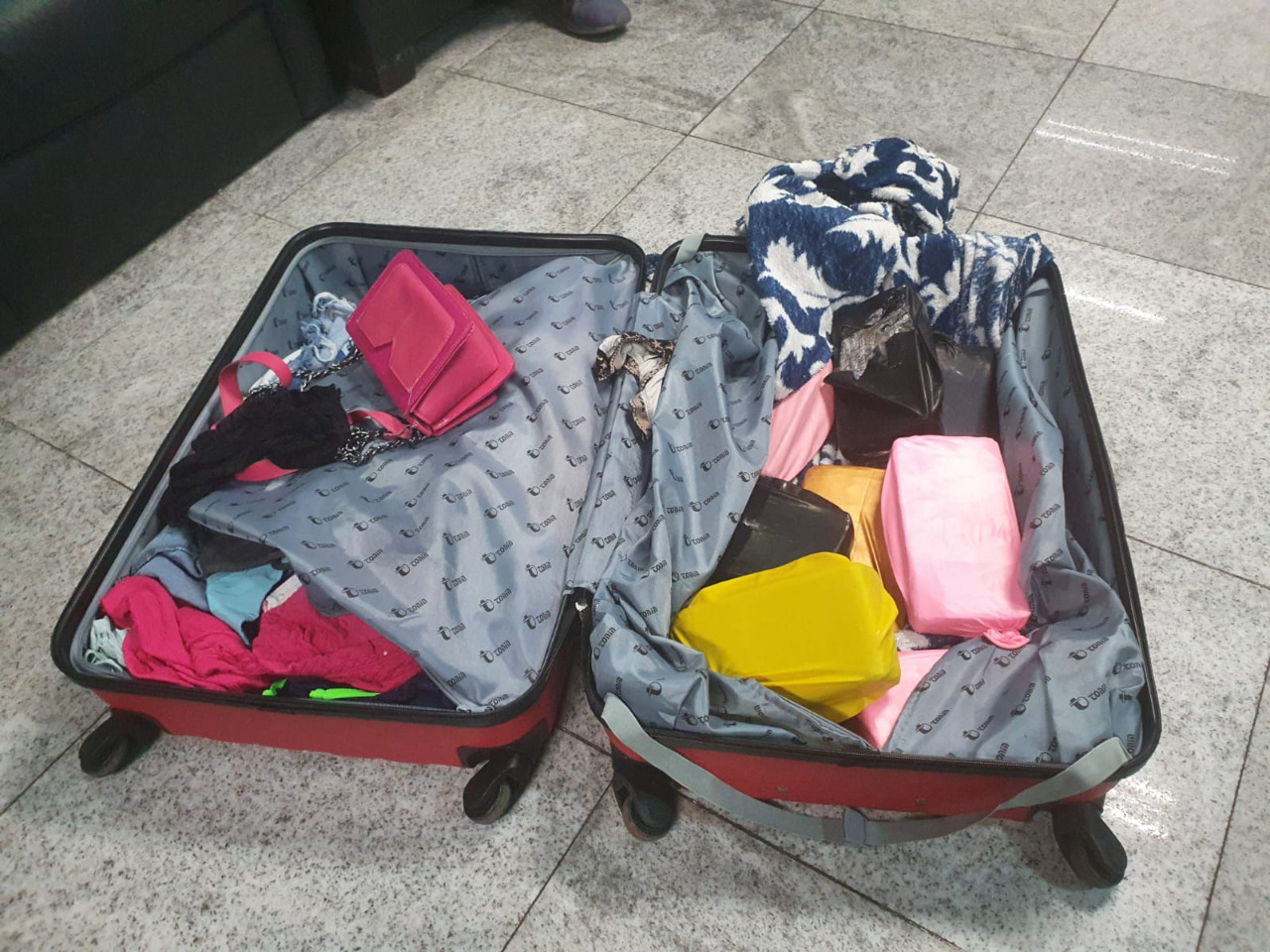 Esta é a oitava apreensão de drogas realizada no Aeroporto Internacional do Recife./PF/Divulgação Esta é a oitava apreensão de drogas realizada no Aeroporto Internacional do Recife./PF/Divulgação