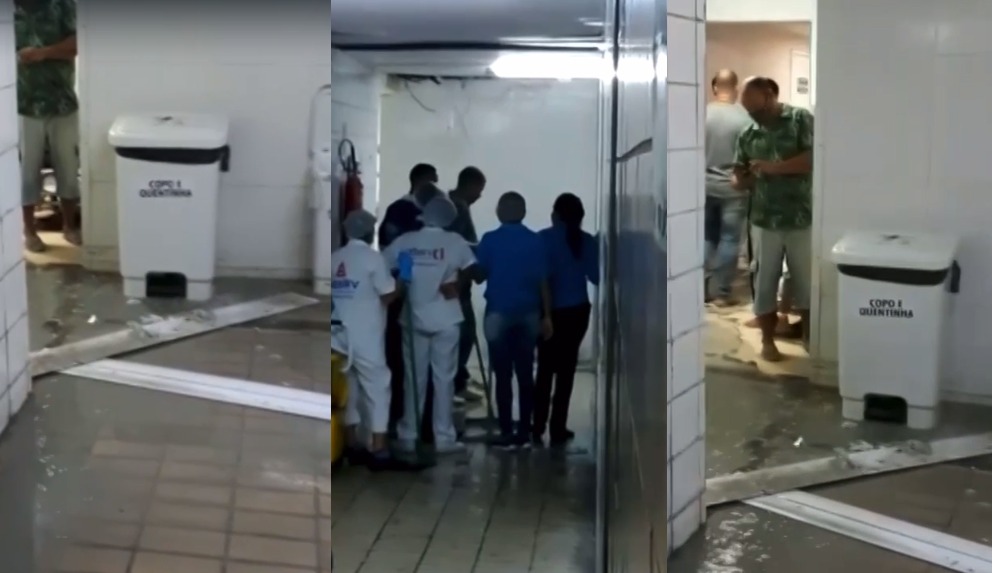Funcionários gravem vídeos e mostram a realidade da saúde no Hospital da Restauração, em Pernambuco. (Reprodução/Mídias sociais) Funcionários gravem vídeos e mostram a realidade da saúde no Hospital da Restauração, em Pernambuco./Reprodução/Mídias sociais