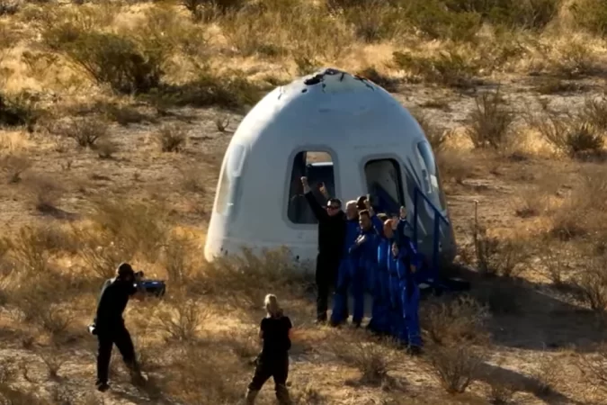 /Foto: Reprodução / Blue Origin