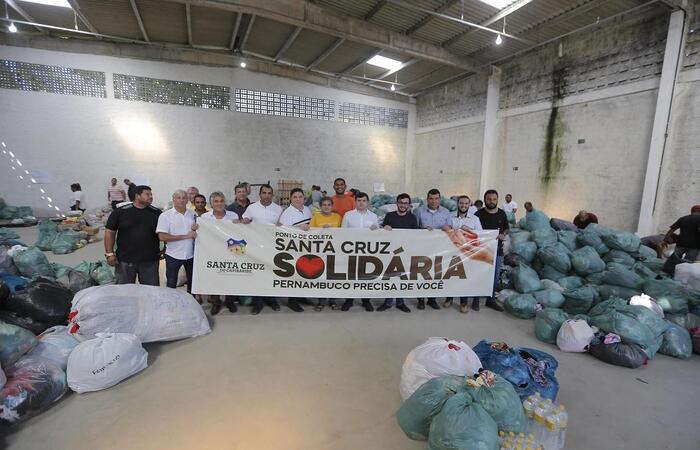 Os donativos serão entregues aos municípios do Cabo de Santo Agostinho, Jaboatão, Moreno e diversos bairros do Recife/Foto: Divulgação