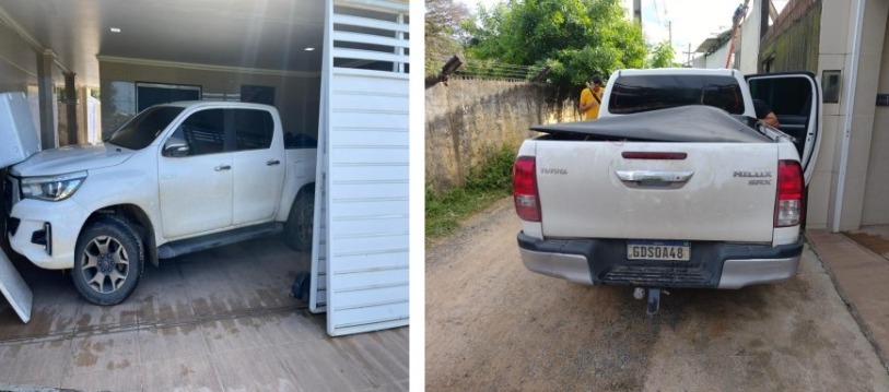 Em análise às imagens capturadas pelas câmeras de segurança, a Polícia constatou a participação de pelo menos 6 indivíduos e identificou o veículo utilizado na ação criminosa./PCPE/Divulgação Em análise às imagens capturadas pelas câmeras de segurança, a Polícia constatou a participação de pelo menos 6 indivíduos e identificou o veículo utilizado na ação criminosa./PCPE/Divulgação