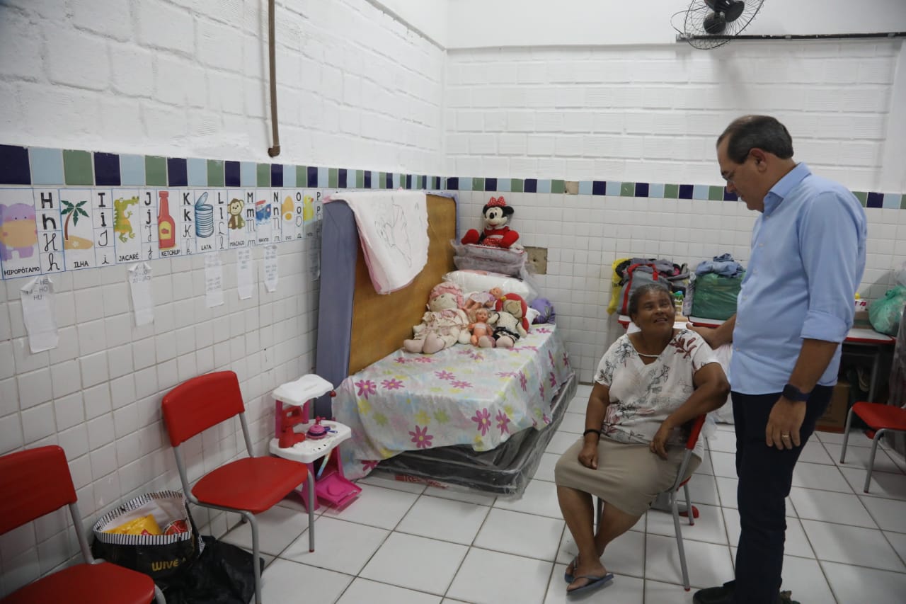A Prefeitura mantém 12 abrigos./Chico/ Bezerra PMJG