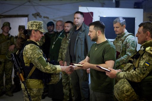 /Foto: Handout / UKRAINE PRESIDENCY / AFP /Foto: Handout / UKRAINE PRESIDENCY / AFP
