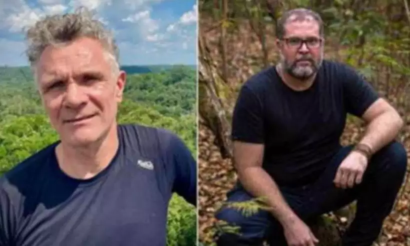 Dom Phillips e Bruno Pereira foram mortos quando viajavam pelo interior do Amazonas/Foto: Divulgação Dom Phillips e Bruno Pereira foram mortos quando viajavam pelo interior do Amazonas/Foto: Divulgação