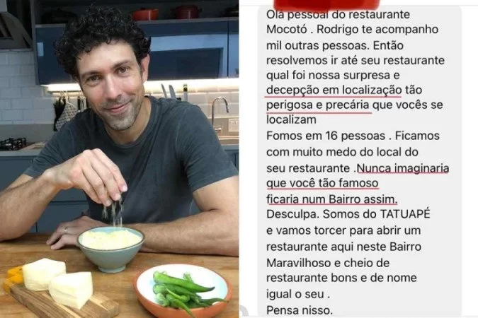 /crédito: Reprodução/Instagram @rodrigomocoto /crédito: Reprodução/Instagram @rodrigomocoto