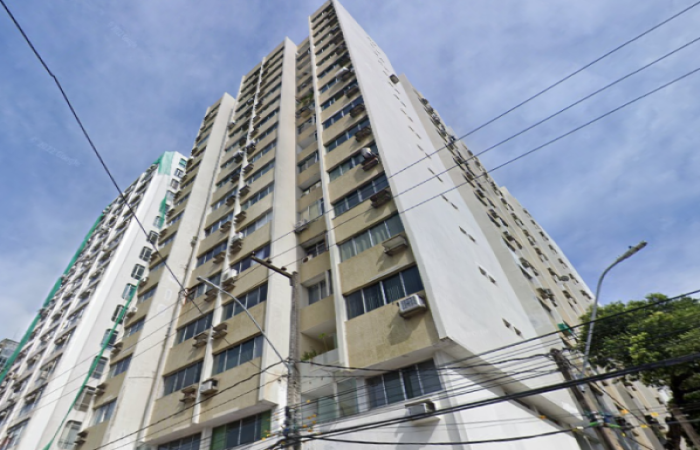 Caso ocorreu no Edf Ébano, no Centro do Recife/Reprodução/Google Maps