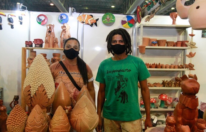 /Maior feira de artesanato da América Latina, realizada no Centro de Convenções, consagra-se como importante plataforma de fomento à cultura e ao artesanato no Brasil (Divulgação)