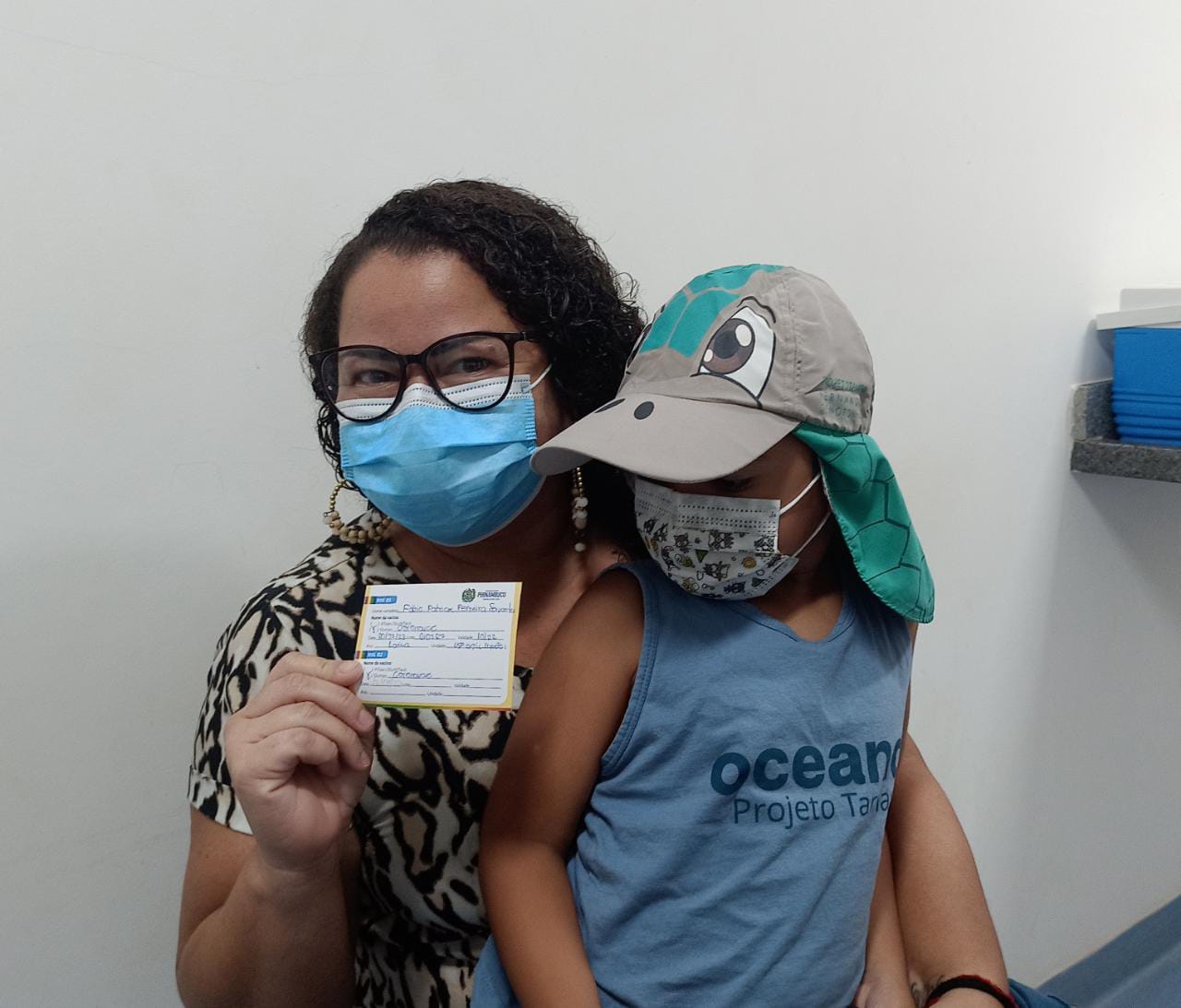 A vacinação em crianças de cinco a 11 anos, com a Pfizer infantil, continua a ser aplicada/Karol Vieira