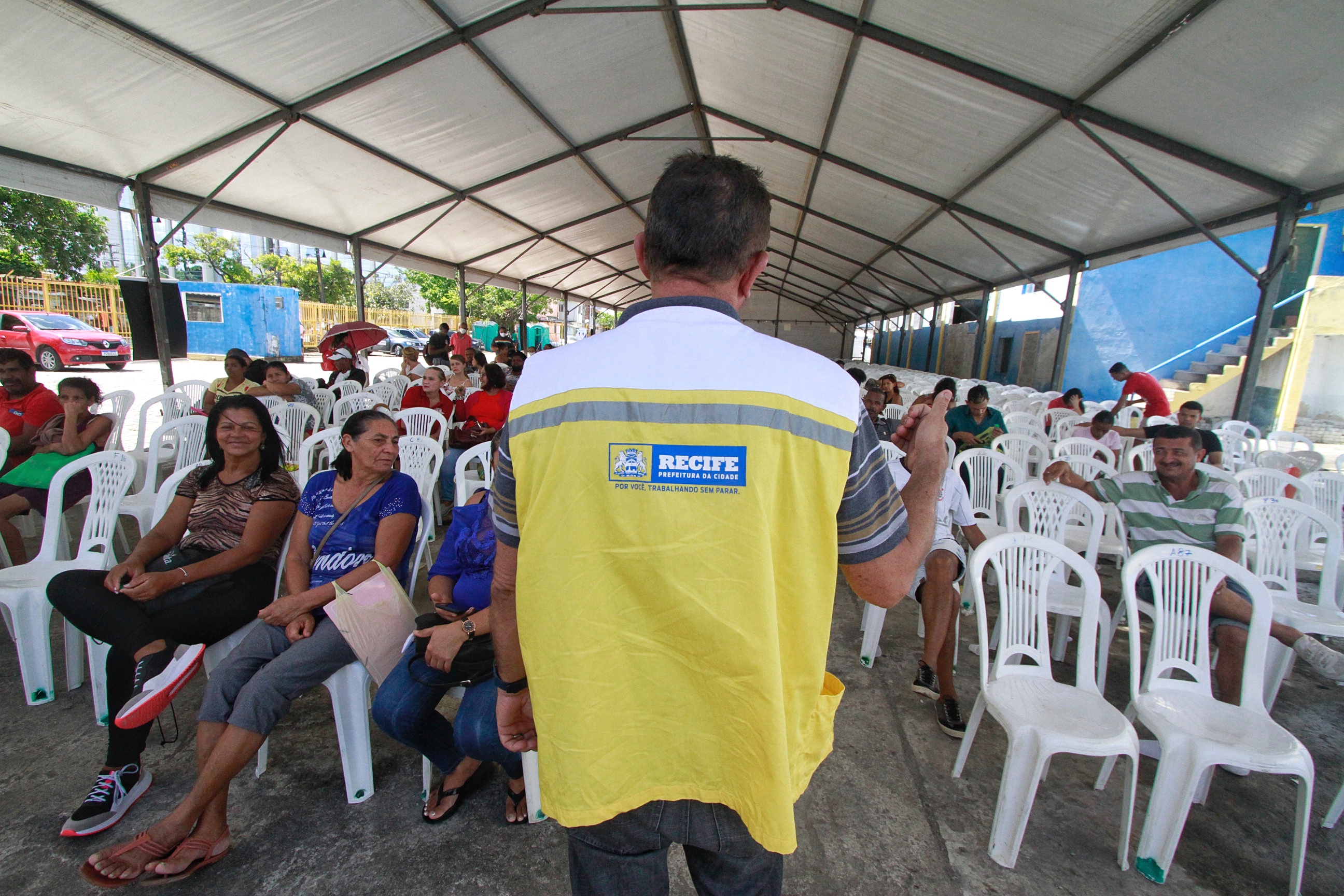 No local será atendidas até 600 pessoas por dia./Fotos: Romulo Chico/ Esp Dp foto. No local será atendidas até 600 pessoas por dia./Fotos: Romulo Chico/ Esp Dp foto.