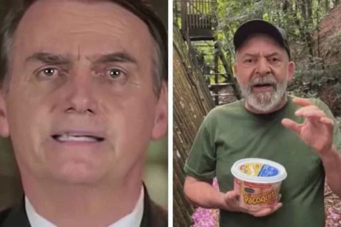 /Vídeos deepfakes com Bolsonaro e Lula: imagens simulam o real, mas foram feitas via computador. Foto: EM/Reprodução /Vídeos deepfakes com Bolsonaro e Lula: imagens simulam o real, mas foram feitas via computador. Foto: EM/Reprodução