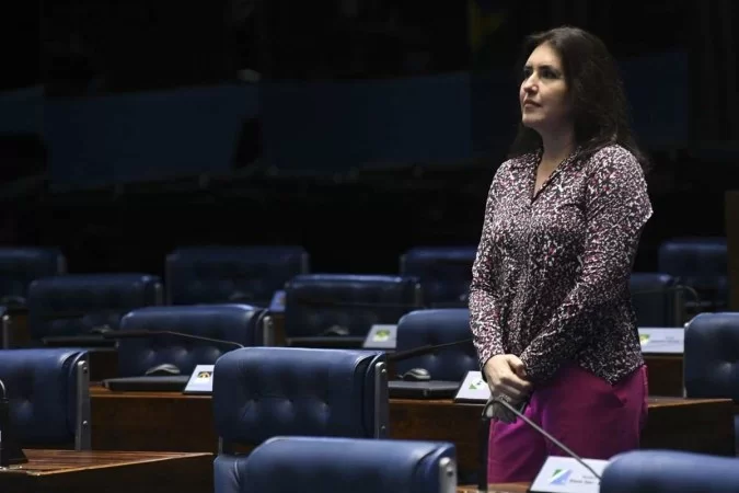 /Senadora teve sua candidatura oficializada nesta quarta-feira (27) em convenção nacional do MDB, e discursou pela primeira vez como postulante ao Planalto. Foto: Jefferson Rudy/Agência Senado /Senadora teve sua candidatura oficializada nesta quarta-feira (27) em convenção nacional do MDB, e discursou pela primeira vez como postulante ao Planalto. Foto: Jefferson Rudy/Agência Senado