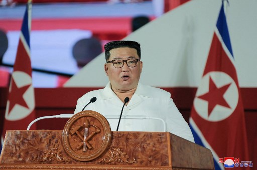 /Foto: STR / KCNA VIA KNS / AFP
