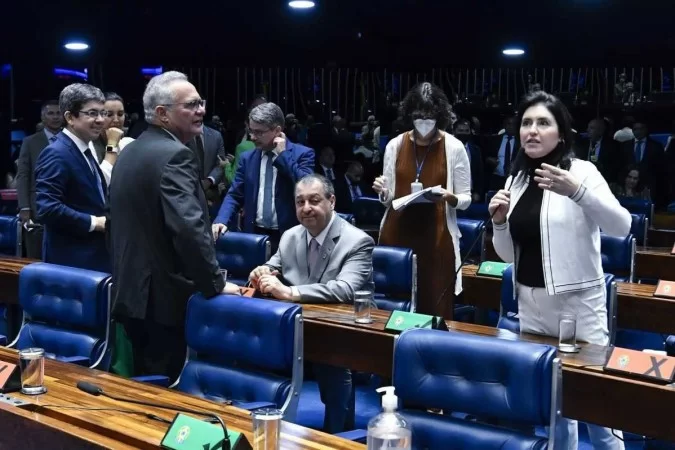 /O senador lidera a ala emedebista que apoia o ex-presidente Lula e tentou adiar a convenção nacional do MDB, que referendou o nome de Tebet. Foto: Waldemir Barreto/Agência Senado /O senador lidera a ala emedebista que apoia o ex-presidente Lula e tentou adiar a convenção nacional do MDB, que referendou o nome de Tebet. Foto: Waldemir Barreto/Agência Senado