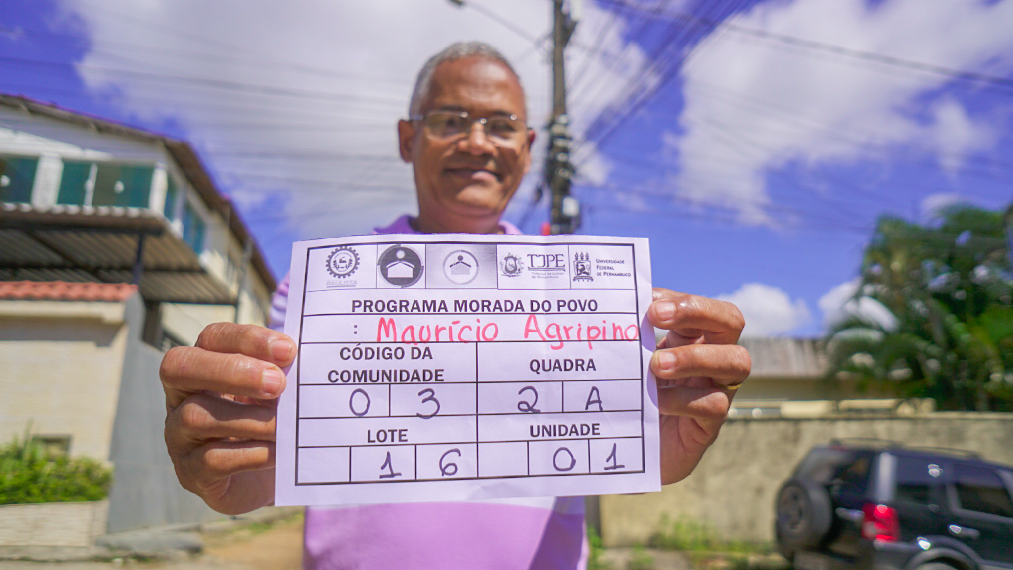 Esperasse entregar cerca de 6 mil escrituras públicas registradas em cartório no Fragoso./Foto: Divulgação/Prefeitura
