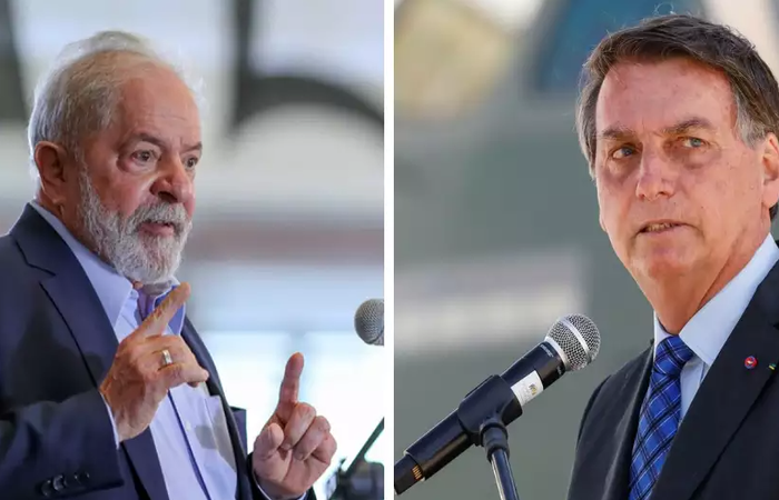 Em decisão monocrática, ministro Raul Araújo ordena que falas do ex-presidente Lula em Garanhuns (PE) acusando o presidente Jair Bolsonaro (PL) de genocida sejam removidas das redes sociais/Crédito: Ricardo Stukert/PT; Alan Santos/PR Em decisão monocrática, ministro Raul Araújo ordena que falas do ex-presidente Lula em Garanhuns (PE) acusando o presidente Jair Bolsonaro (PL) de genocida sejam removidas das redes sociais/Crédito: Ricardo Stukert/PT; Alan Santos/PR