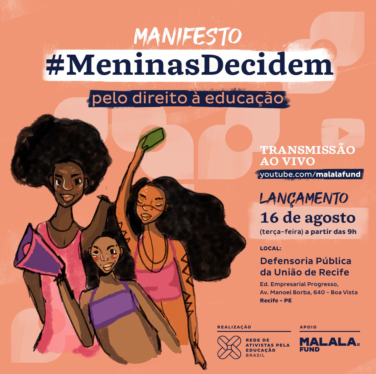Em todo o mundo, mais de 130 milhões de meninas estão fora da escola (Divulgação) Em todo o mundo, mais de 130 milhões de meninas estão fora da escola/Divulgação