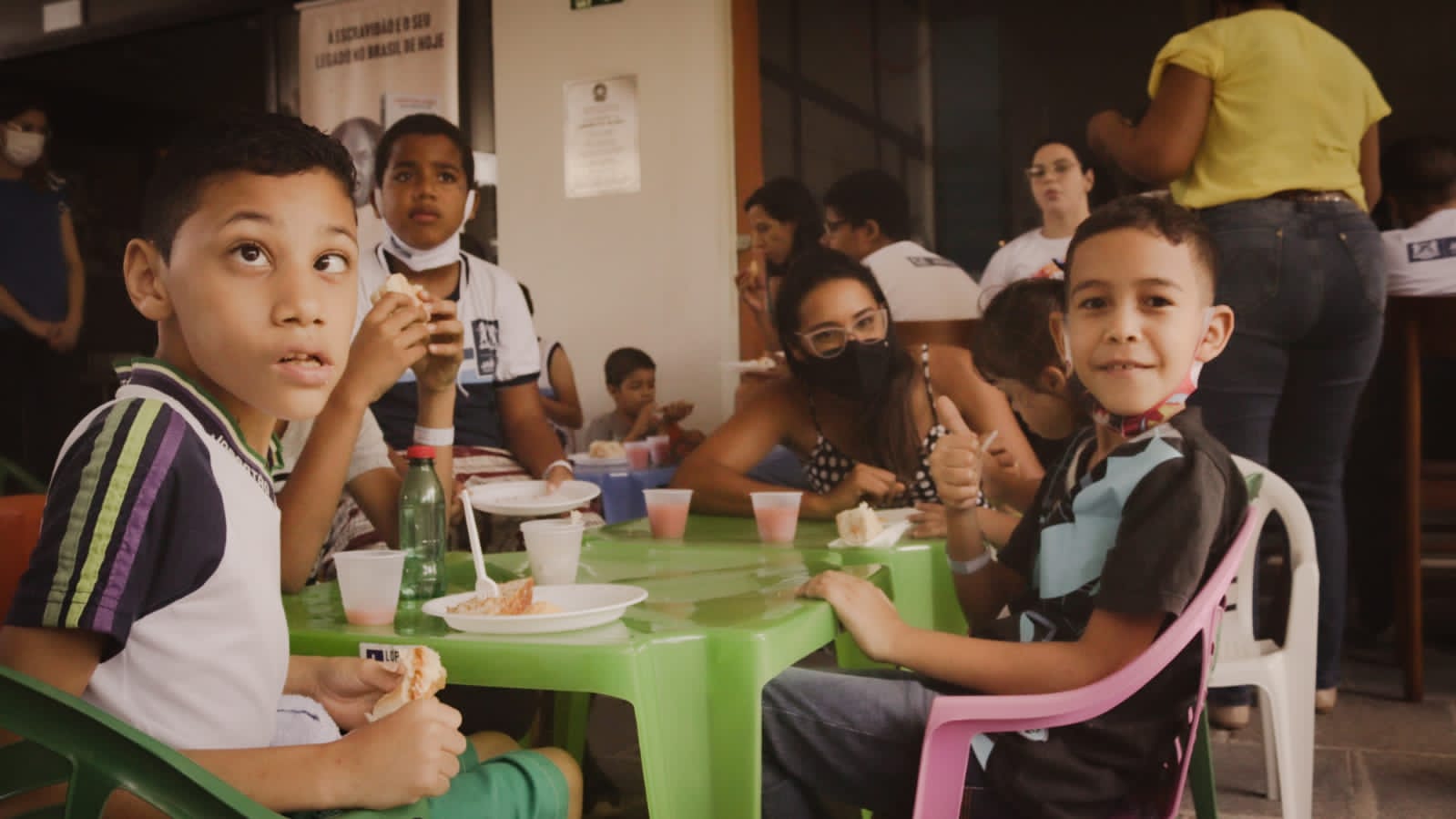 A programação também contou com uma edição especial da Sessão Índigo, voltada para crianças com Síndrome de Down, TDAH e autismo