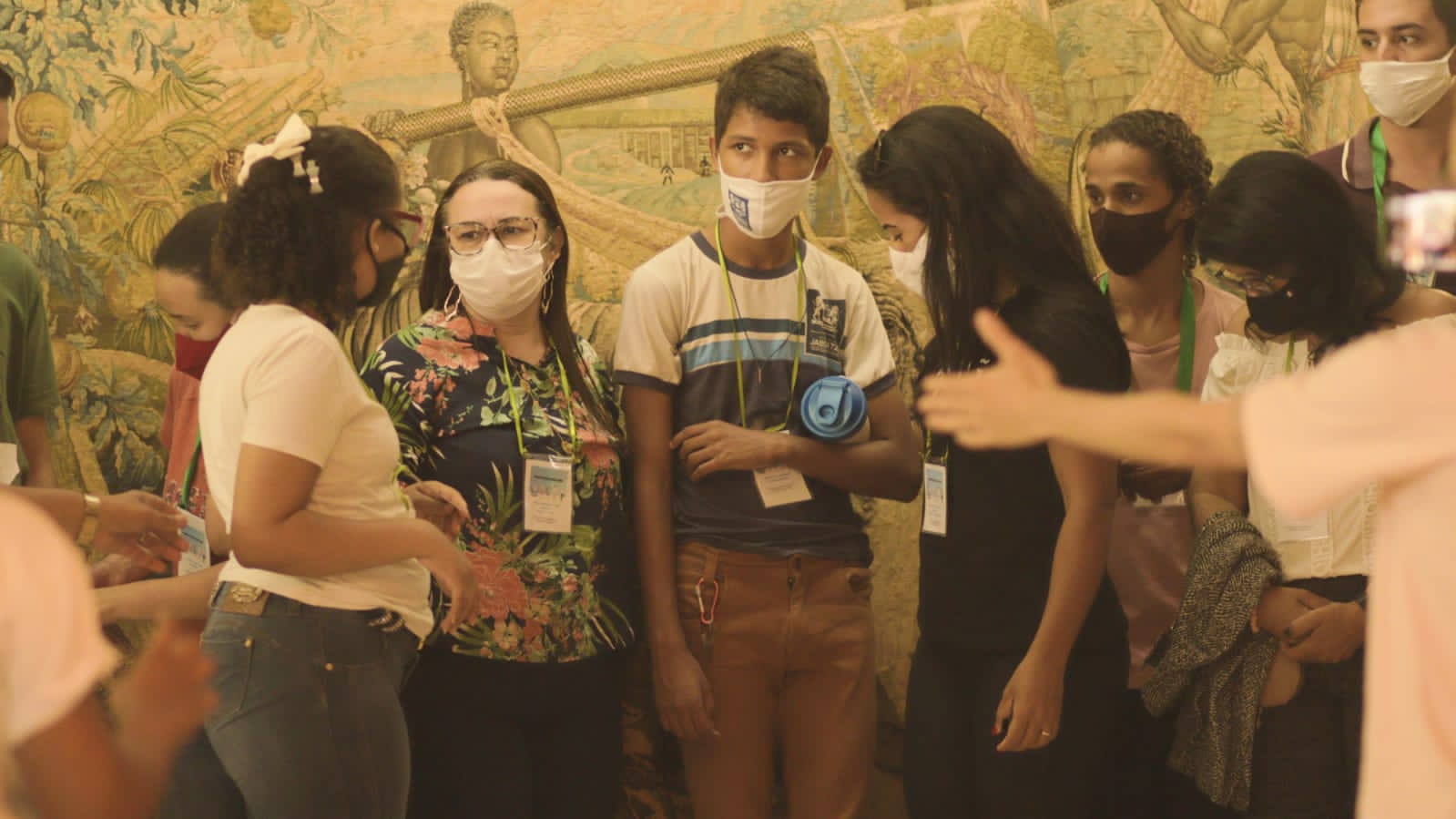 Para o professor de Atendimento Educacional Especializado, David Santos, &eacute; essencial  oportunizar o acesso aos bens culturais/Divulga&ccedil;&atilde;o