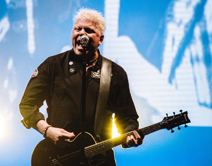 The Offspring fez um dos shows mais animados da noite