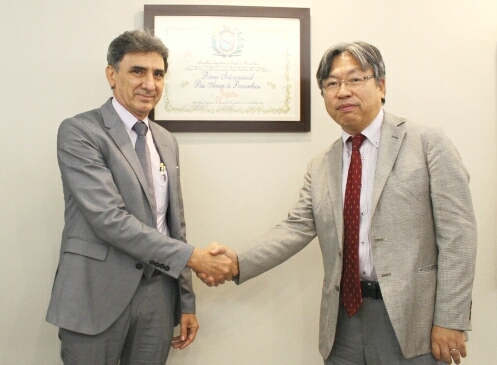 /Dirigentes do município foram recebidos pelo Consulado Japonês. Foto: Divulgação