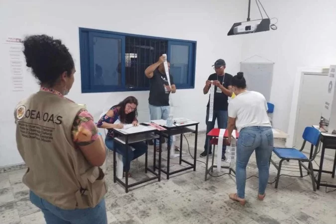 /Missão aponta votação biométrica como um dos fatores de atraso no local de votação, bem como advertiu que mulheres continuarão subrepresentadas nos principais espaços de decisão política do país. Foto: Reprodução/Twitter /Missão aponta votação biométrica como um dos fatores de atraso no local de votação, bem como advertiu que mulheres continuarão subrepresentadas nos principais espaços de decisão política do país. Foto: Reprodução/Twitter
