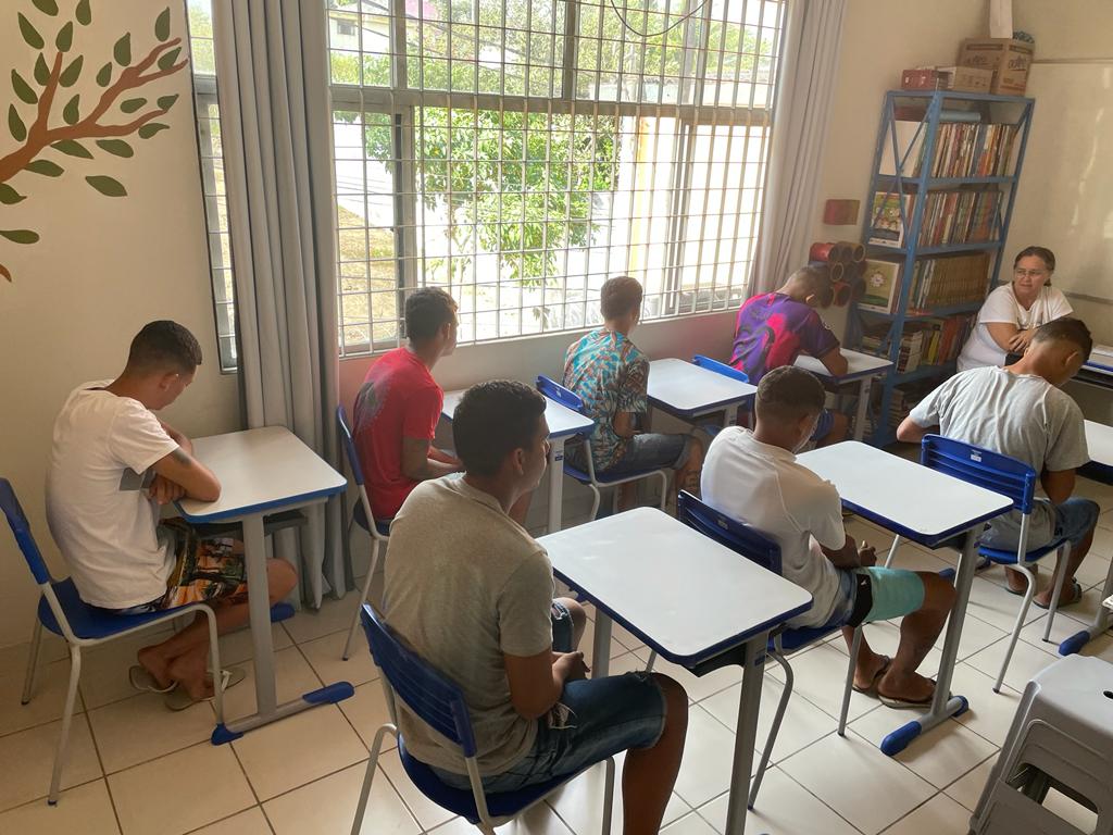 No total 229 socioeducandos est&atilde;o realizando as provas/Foto: Ascom/Funase