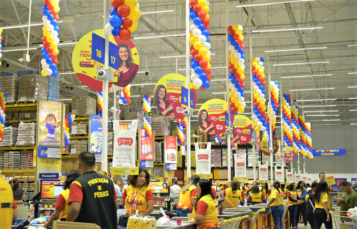 De acordo com a empresa, 520 pessoas serão contratadas para as futuras instalações e outras 80 pessoas para atuarem em oito unidades/Novo Atacarejo/Divulgação