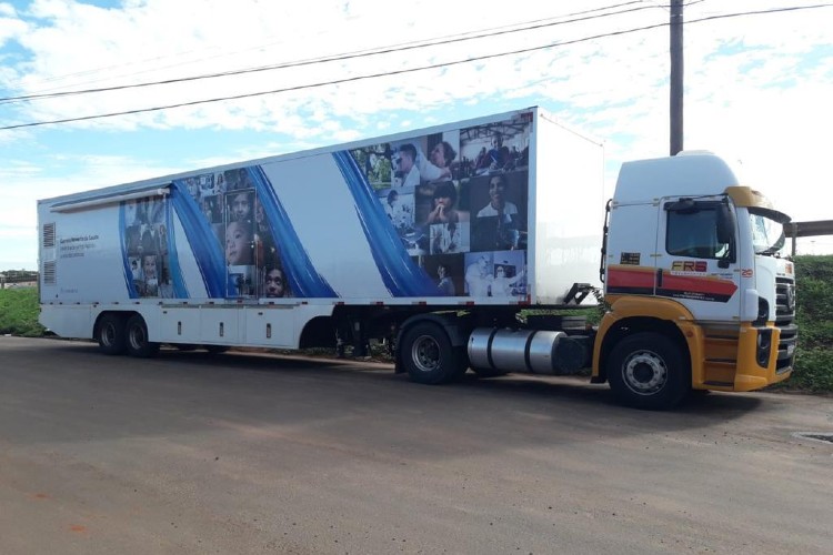 Um consult&oacute;rio m&oacute;vel vai estar no Forte de Pau Amarelo./Divulga&ccedil;&atilde;o