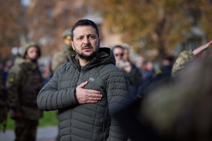 (Foto: Handout / UKRAINIAN PRESIDENTIAL PRESS SERVICE / AFP)) /Foto: Handout / UKRAINIAN PRESIDENTIAL PRESS SERVICE / AFP)
