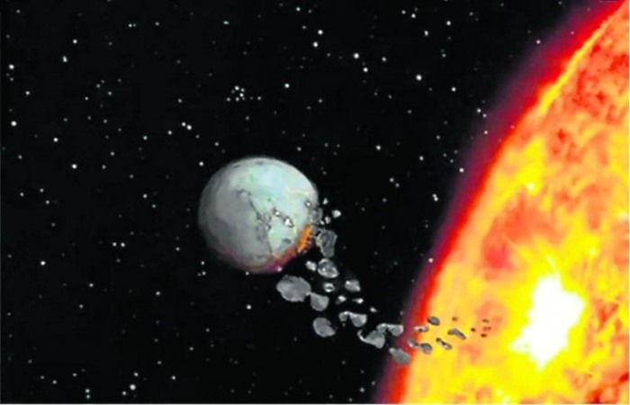 Segundo os pesquisadores, a morte de um planeta por colis&atilde;o com uma estrela &eacute; um destino que aguarda muitos planetas, inclusive &agrave; Terra/Cr&eacute;dito: Vanderbilt University/Divulga&ccedil;&atilde;o