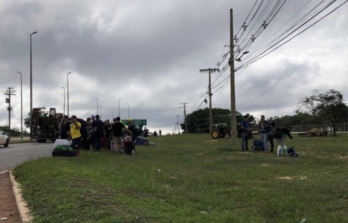 Dos 763 presos por atos terroristas em Brasília, 499 pessoas são homens e 265, mulheres. Ao todo, a média de idade da ala feminina é de 49 anos. Já os homens, 45 anos/Crédito: Rafaela Carvalho/CB/DA.Press Dos 763 presos por atos terroristas em Brasília, 499 pessoas são homens e 265, mulheres. Ao todo, a média de idade da ala feminina é de 49 anos. Já os homens, 45 anos/Crédito: Rafaela Carvalho/CB/DA.Press