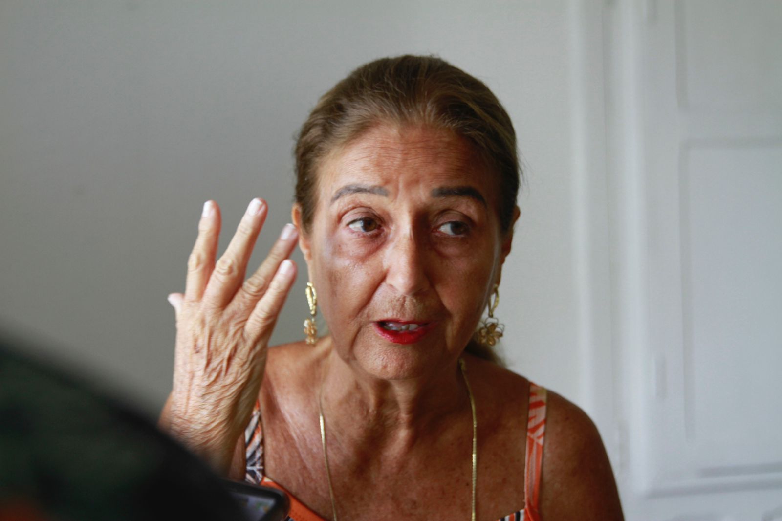 Lucia Helena Cavalcante, moradora da Rua do Bonfim, no Carmo, que aluga sua residência há mais de 25 anos. Brincou tanto o carnaval que hoje aluga sua residência para aproveitar carnval em um lugar mais tranquilo. 