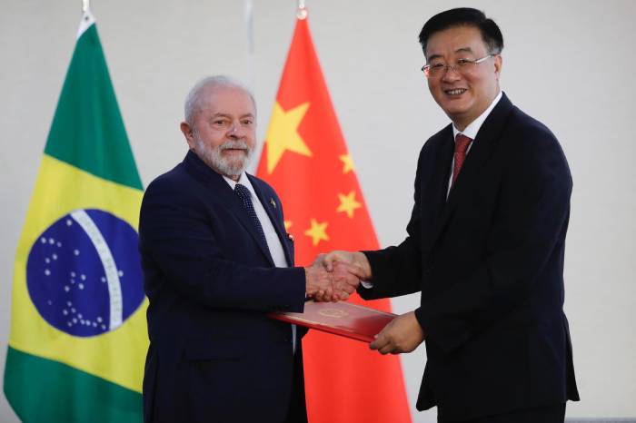 O evento estreitou as parcerias entre os dois países/Foto: AGÊNCIA XINHUA O evento estreitou as parcerias entre os dois países/Foto: AGÊNCIA XINHUA