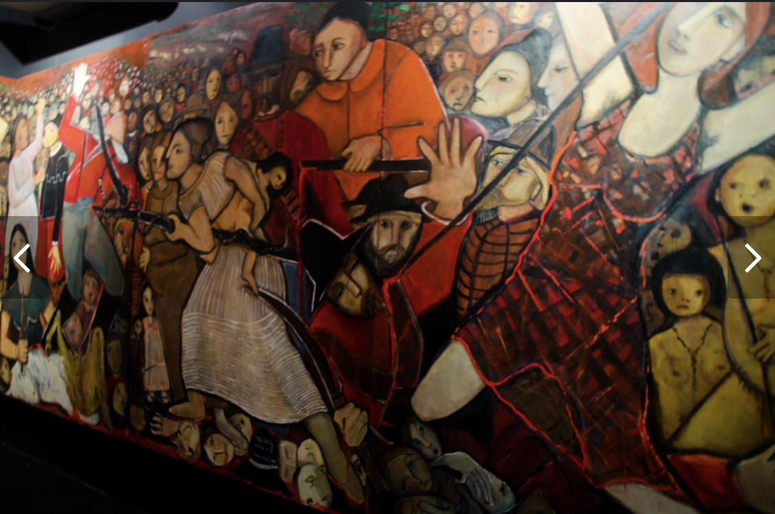 Quadro de Tereza Costa Rego - Mulheres de Tejucupapo
