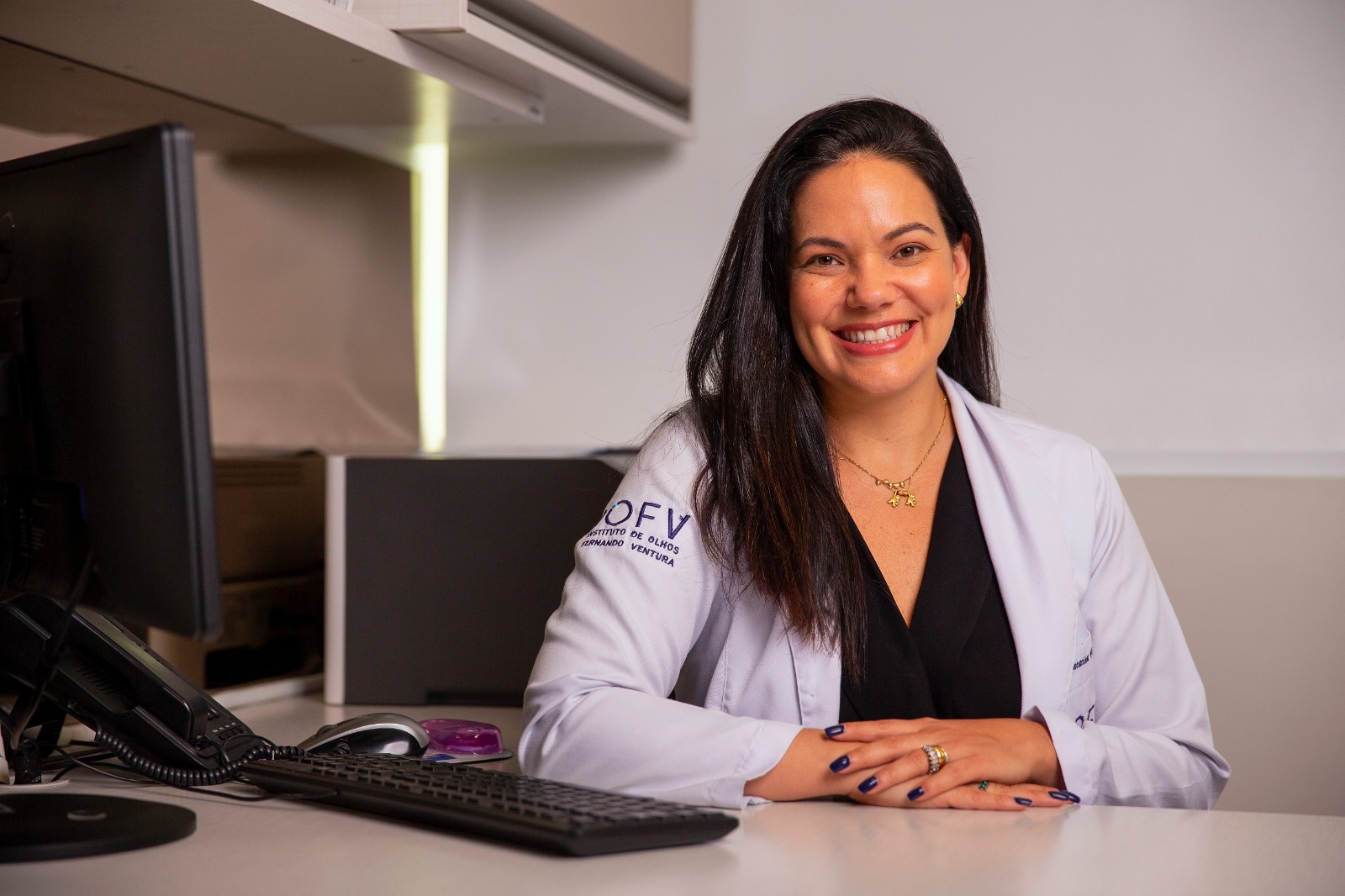Oftalmologista Catarina Ventura, do IOFV, explicou o motivo do crescimento da doen&ccedil;a/Divulga&ccedil;&atilde;o