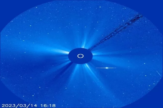 /Foto: Divulgação/SOHO/NASA/ESA /Foto: Divulgação/SOHO/NASA/ESA