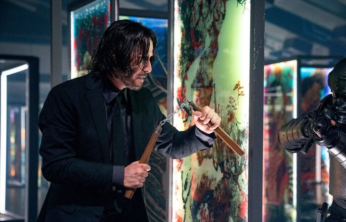 /Keanu Reeves encarna mais uma vez assassino em série caçado pela organização criminosa mundial Alta Cúpula. Lionsgate/Divulgação. /Keanu Reeves encarna mais uma vez assassino em série caçado pela organização criminosa mundial Alta Cúpula. Lionsgate/Divulgação.