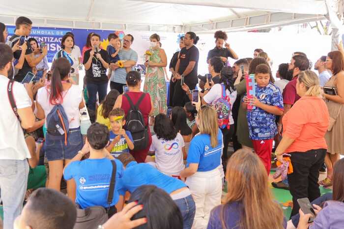 Foi determinado a formação de um Grupo de Trabalho para a criação da Política Estadual para Pessoa com Transtorno do Espectro Autista (PEPTEA)/Foto: Américo Nunes/Vice-governadoria Foi determinado a formação de um Grupo de Trabalho para a criação da Política Estadual para Pessoa com Transtorno do Espectro Autista (PEPTEA)/Foto: Américo Nunes/Vice-governadoria