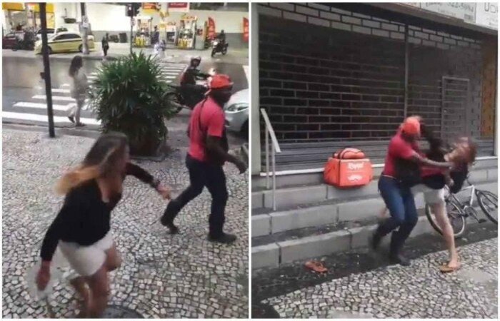 Sandra Mathias Correia de Sá já tem passagem pela polícia por furto de energia elétrica, no Leblon, e outra por injúria e ameaça/Crédito: Reprodução/Redes Sociais