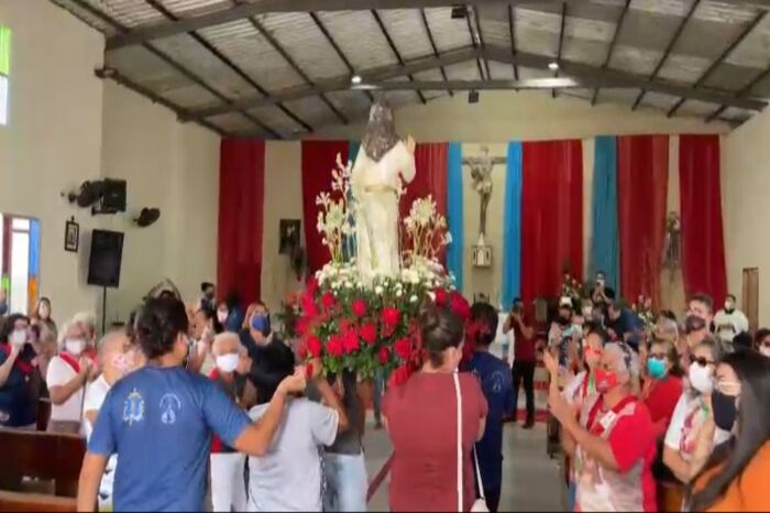 A Festa da Divina Misericórdia está baseada em revelações privadas feitas por Nosso Senhor Jesus Cristo a Santa Faustina Kowalska/Fotos: Divulgação/Danilo Brito/Prefeitura de Paulista A Festa da Divina Misericórdia está baseada em revelações privadas feitas por Nosso Senhor Jesus Cristo a Santa Faustina Kowalska/Fotos: Divulgação/Danilo Brito/Prefeitura de Paulista