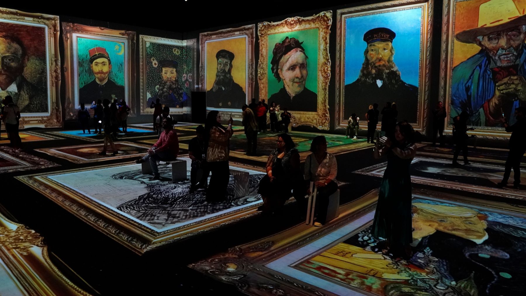 Mostra apresenta as obras do artista em resolução inédita 8K, por meio de tecnologia de última geração/Divulgação Mostra apresenta as obras do artista em resolução inédita 8K, por meio de tecnologia de última geração/Divulgação