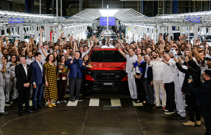 Produção da picape Rampage faz parte do novo ciclo de investimentos da empresa/Rafael Vieira/DP Foto
