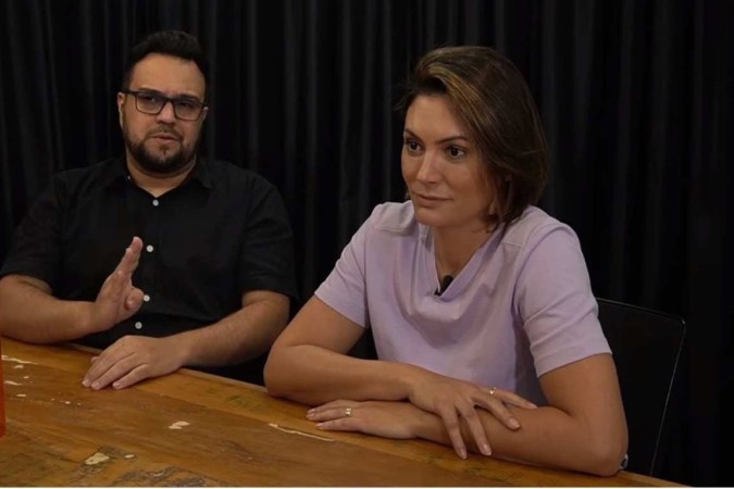 Na entrevista, Michelle também falou para as pessoas não perderem a "fé e a esperança na nossa nação"/Foto: Youtube/Reprodução Na entrevista, Michelle também falou para as pessoas não perderem a "fé e a esperança na nossa nação"/Foto: Youtube/Reprodução
