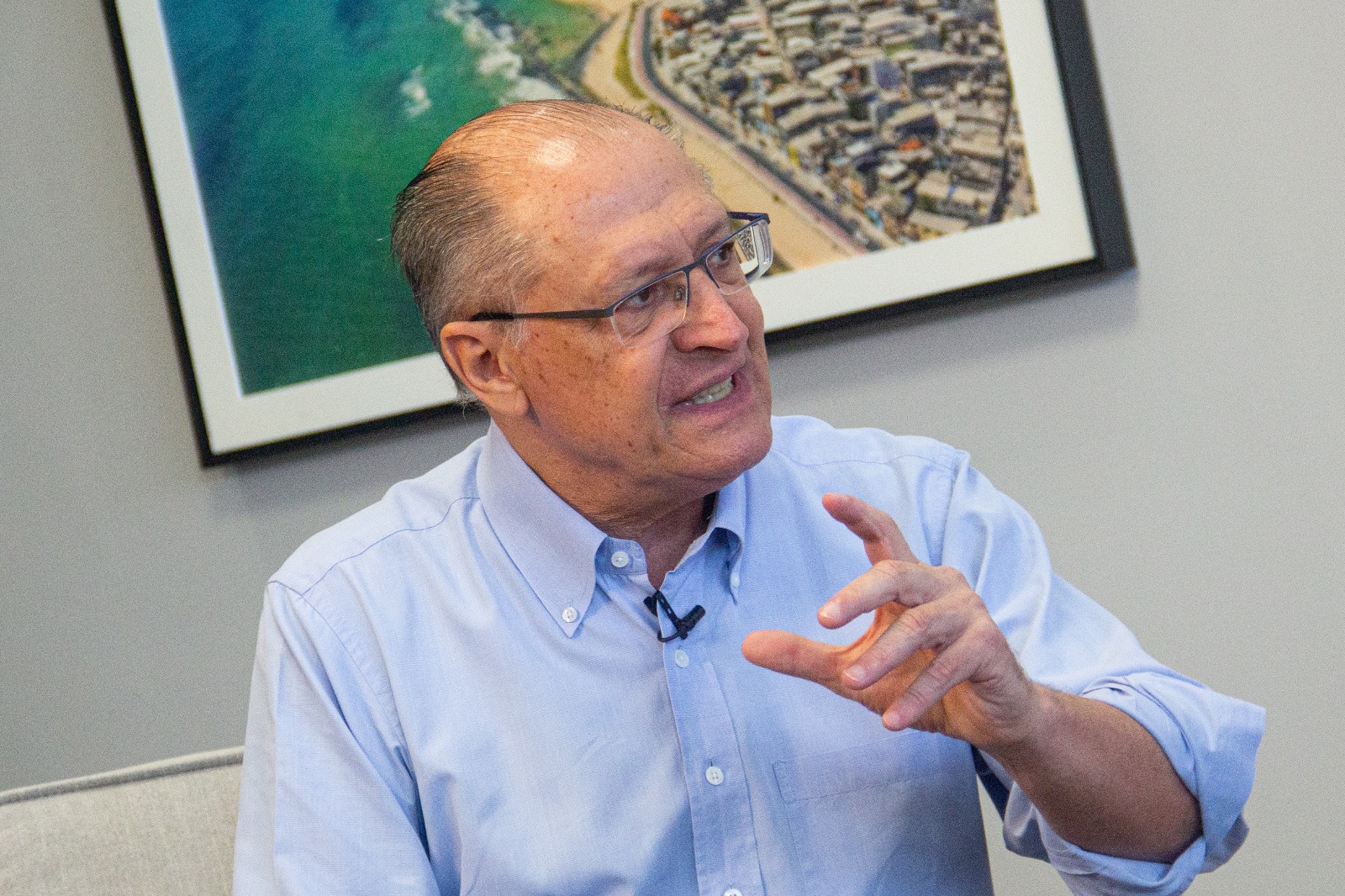 Geraldo Alckmin disse que espera contar com o apoio do PT a João Campos (PSB)