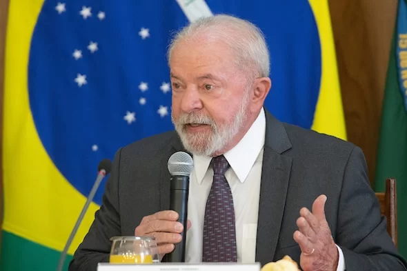 A declaração ocorreu durante o programa Conversa com o Presidente, nesta terça-feira (22/08)./Hugo Barreto/Metrópoles A declaração ocorreu durante o programa Conversa com o Presidente, nesta terça-feira (22/08)./Hugo Barreto/Metrópoles