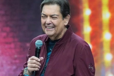 Faustão está internado desde o dia 5 de agosto/Memória Globo/Divulgação Faustão está internado desde o dia 5 de agosto/Memória Globo/Divulgação