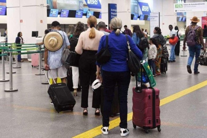 A empresa 123 milhas suspendeu passagens e pacotes da linha promocional no dia 18 de agosto/Ed Alves/CB/DA.Press A empresa 123 milhas suspendeu passagens e pacotes da linha promocional no dia 18 de agosto/Ed Alves/CB/DA.Press