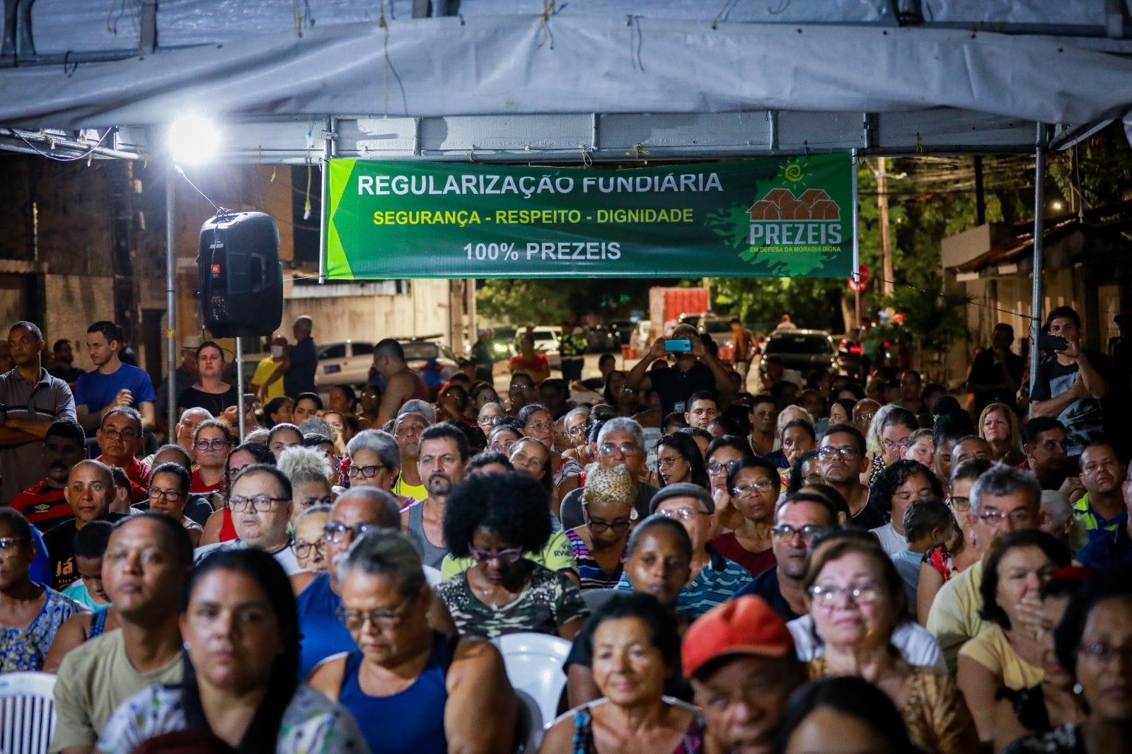 Moradores da comunidade de S&iacute;tio do Cardoso, na Madalena, foram contemplados com o programa municipal. Desde 2021, j&aacute; s&atilde;o mais de 2,7 mil fam&iacute;lias beneficiadas/Divulga&ccedil;&atilde;o/PCR