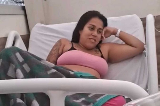 A mulher engravidou dois meses após ter o primeiro filho e poucas semanas antes de se separar do marido/Reprodução/Redes sociais A mulher engravidou dois meses após ter o primeiro filho e poucas semanas antes de se separar do marido/Reprodução/Redes sociais